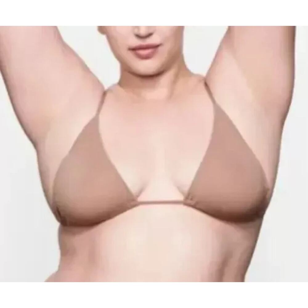 SKIMS Size 2X Micro Cording String Triangle Bra SIENNA BR-TRI-1405 NWT